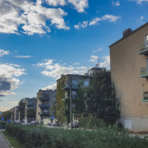 Montwiłła-Mireckiego otulone błękitem